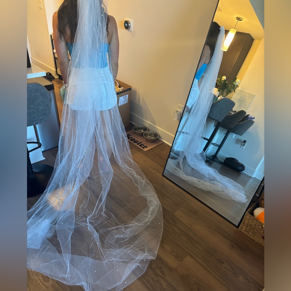 Cathedral Pearl Wedding Veil